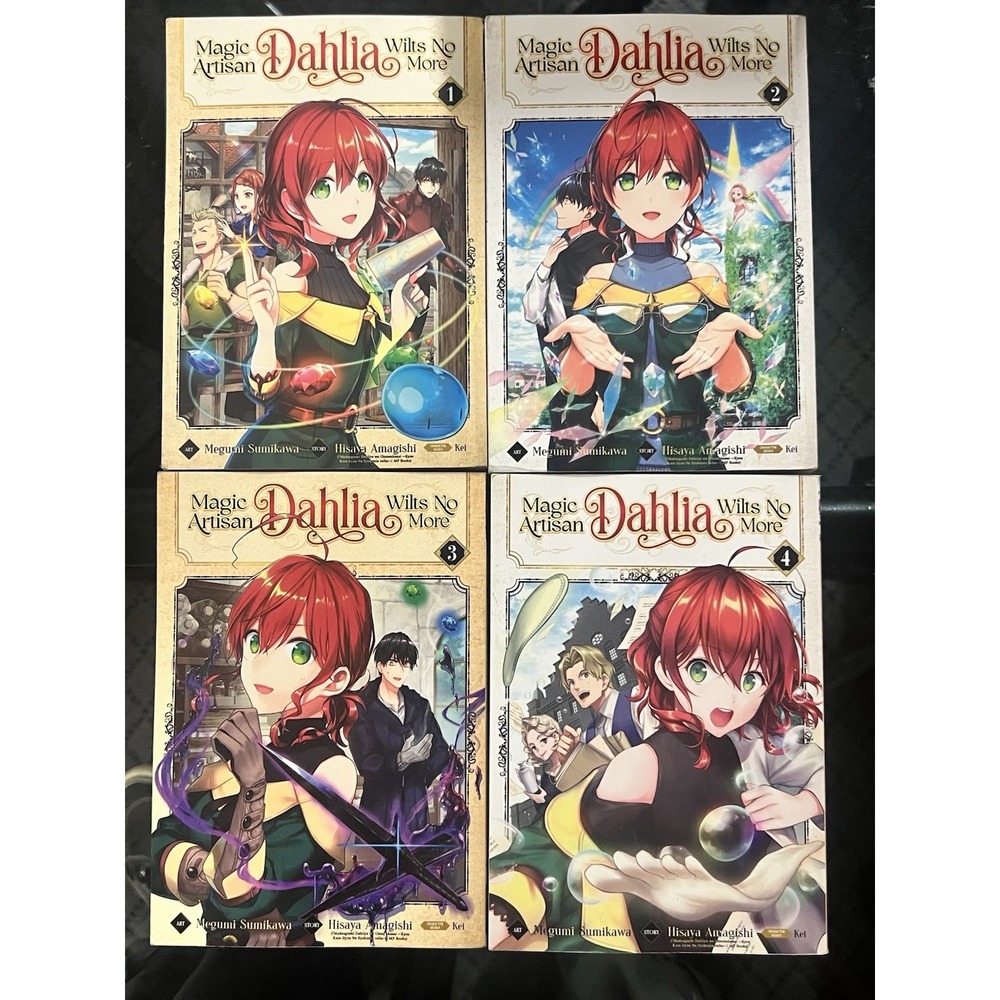 Megumi Sumikawa,Hisaya Amagishi MAGIC ARTISAN DAHLIA WILTS NO MORE #1 2 3‎ 4